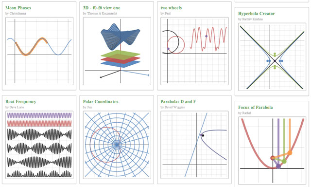 Desmos – grafischer Taschenrechner