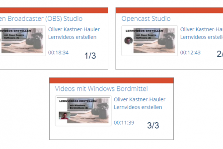 Lernvideos mit Open Source und Windows 10 Bordmitteln erstellen